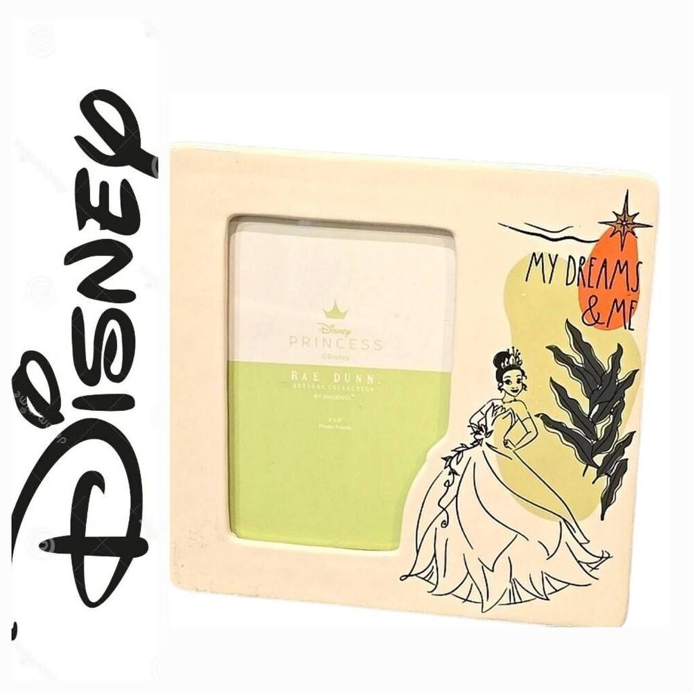 Rae Dunn X Disney Princess Tiana, "My Dreams & Me", Photo Frame